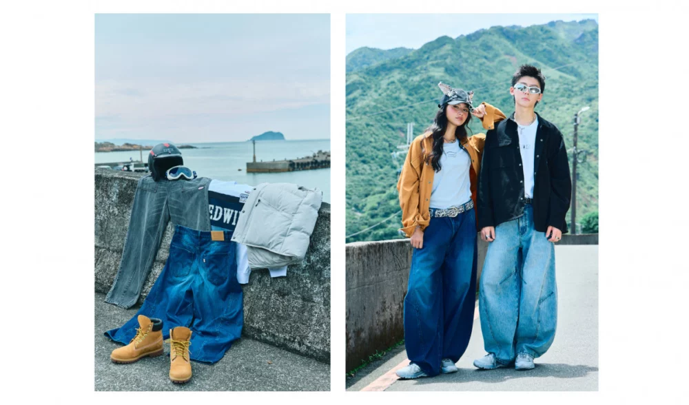 25秋冬新品-橘標-彎刀丹寧褲,讓你酷帥有型!