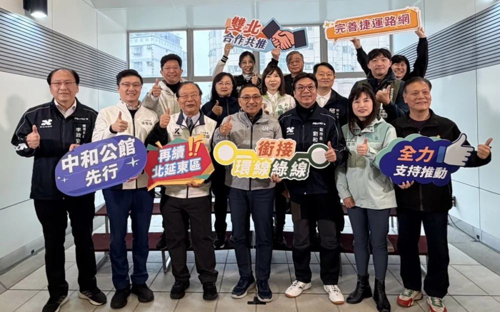 中和公館線拚年中送審 侯友宜:打通中永和捷運命脈
