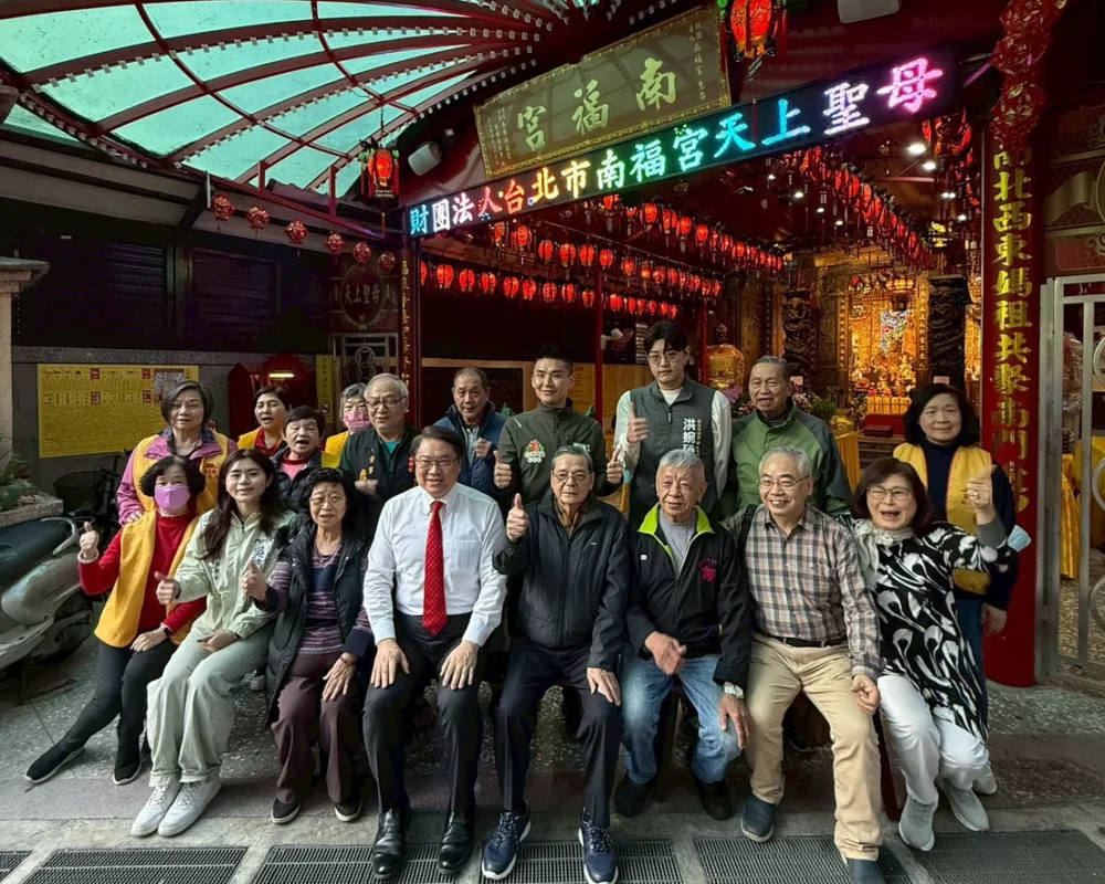 林右昌低調走訪中正萬華　被視為力挺張銘祐重要指標